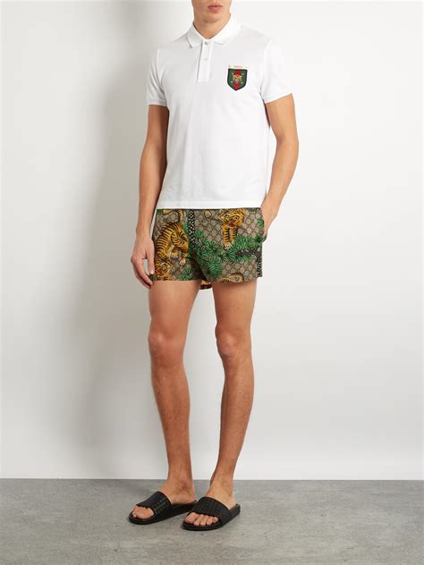 gucci multi color shorts|gucci swim shorts for men.